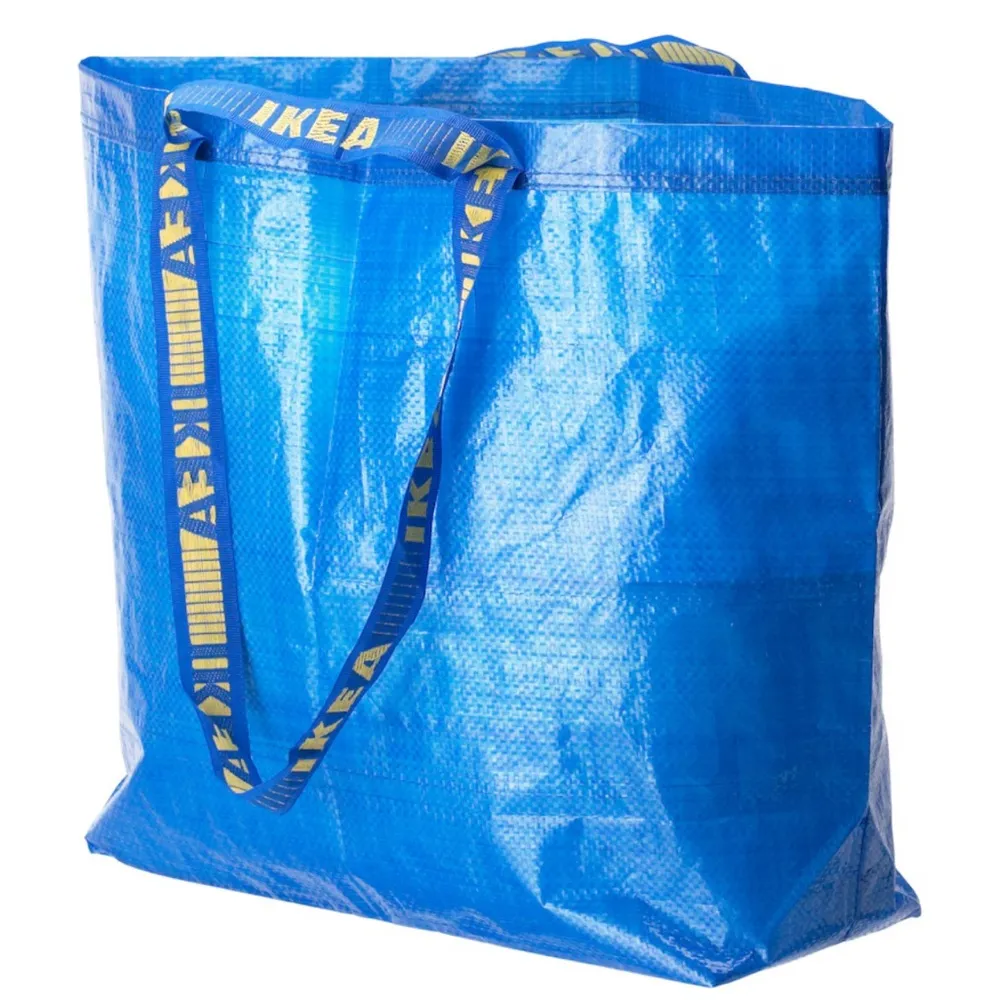 NWT IKEA Blue Shopping Bag medium - Image 3
