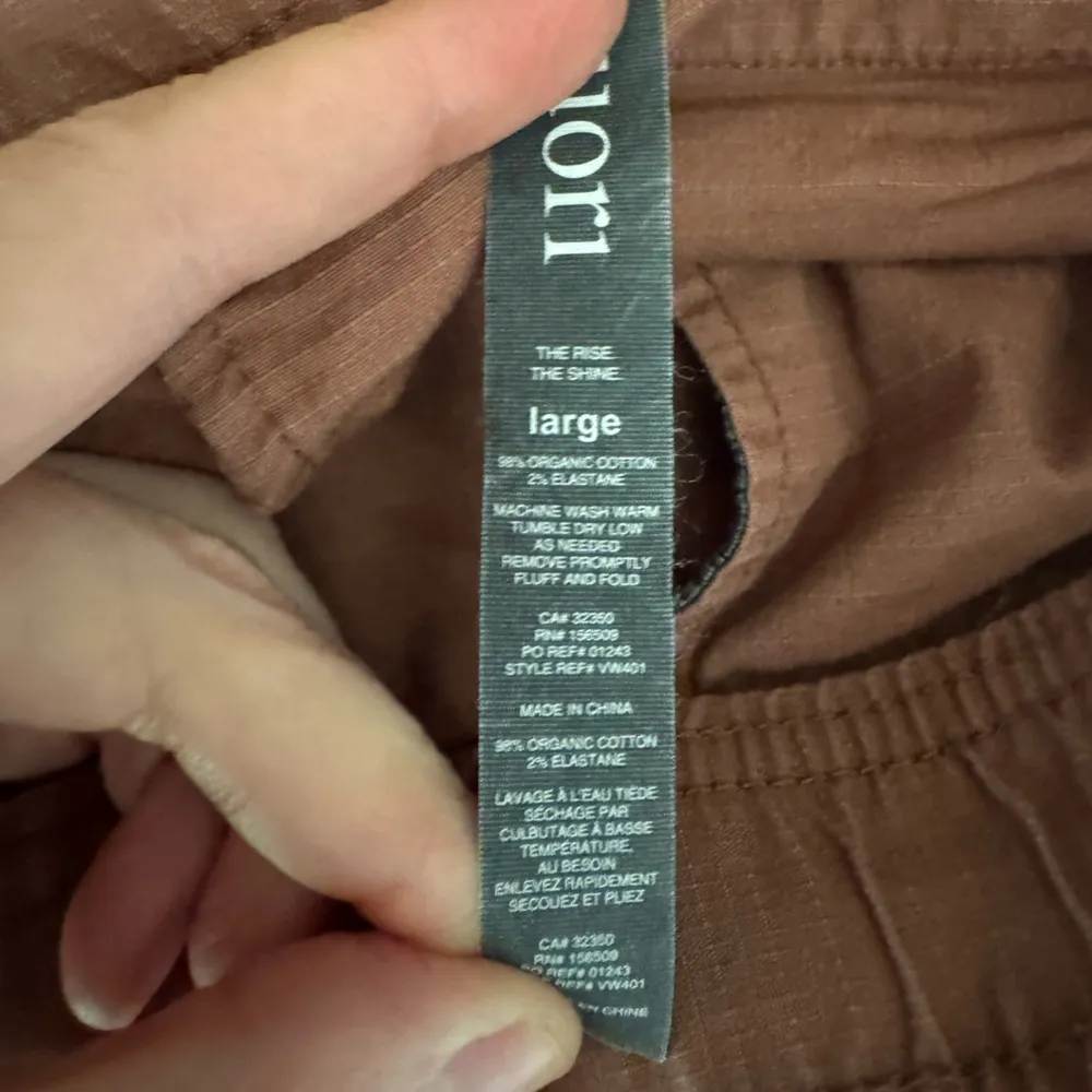 Vuori  | Ripstop Pant in Light Terracotta | L - Image 5