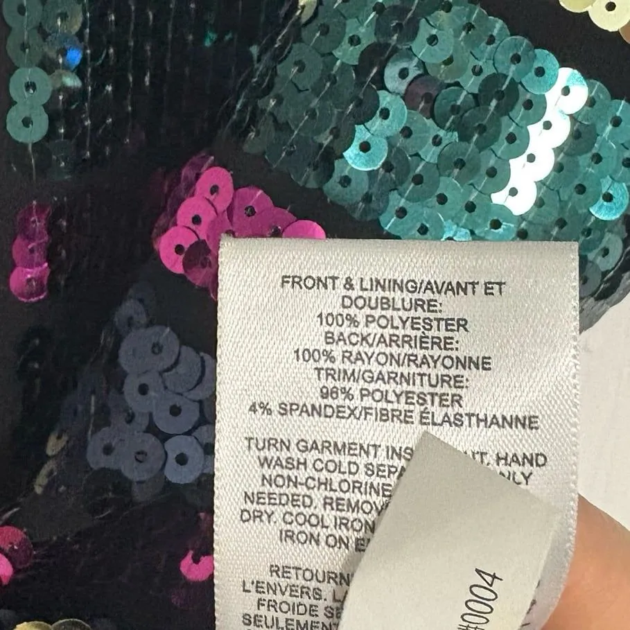 EXPRESS  Sequin Front Tank Top Size‎ Small - Image 6