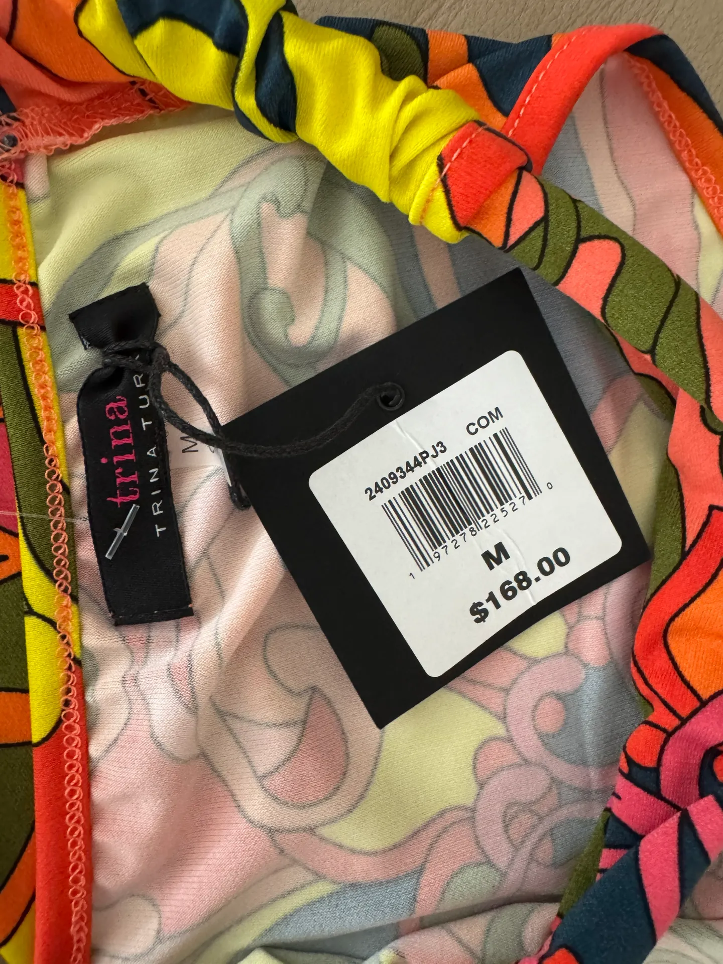 Juju Mini Dress in Red/Coral - Image 13