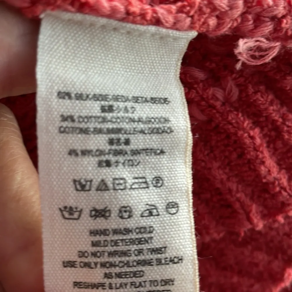 Free People I'll Be Around Chunky Fringe Cardigan size Small - Image 9