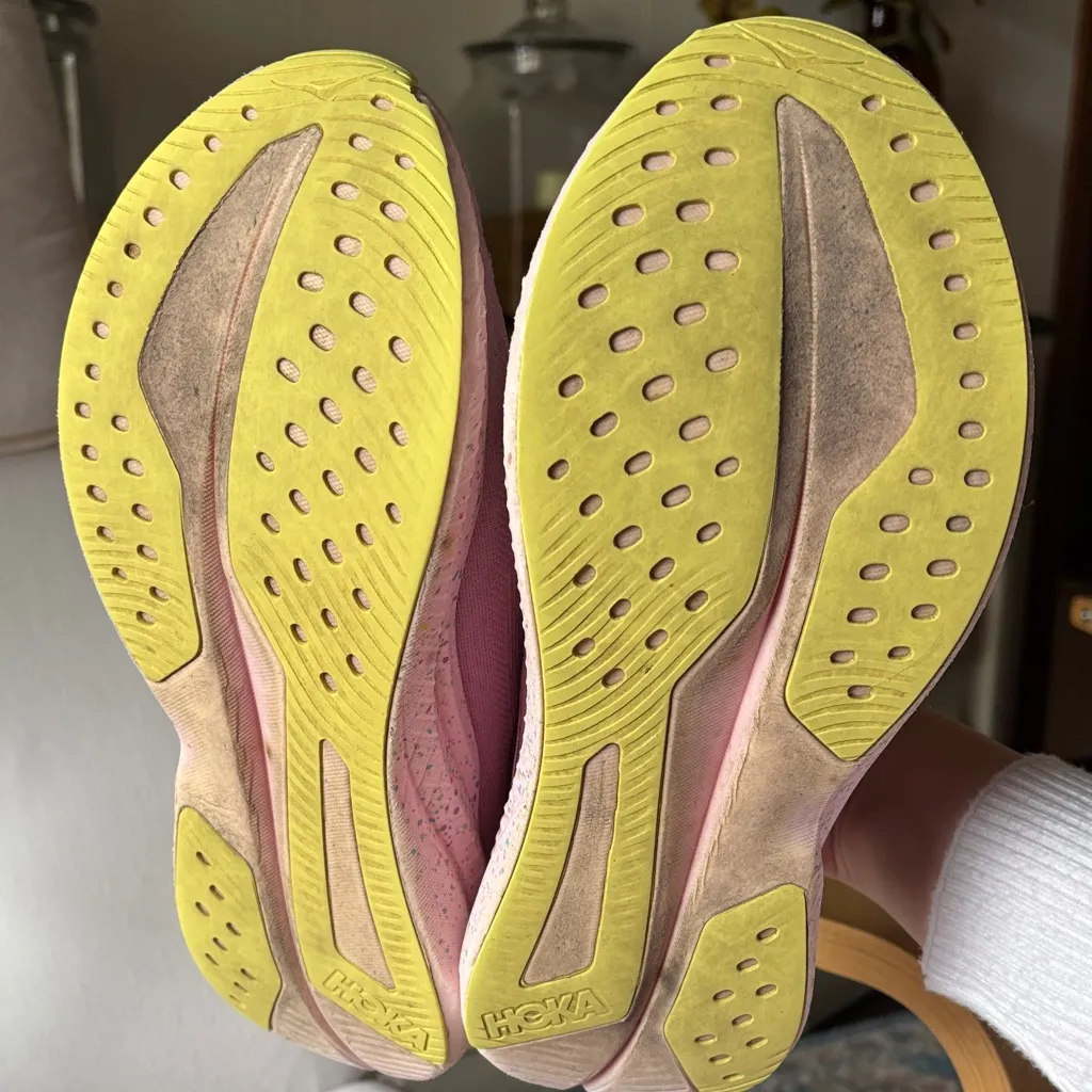 Hoka Women's Light Pink Athletic Shoes - Image 3