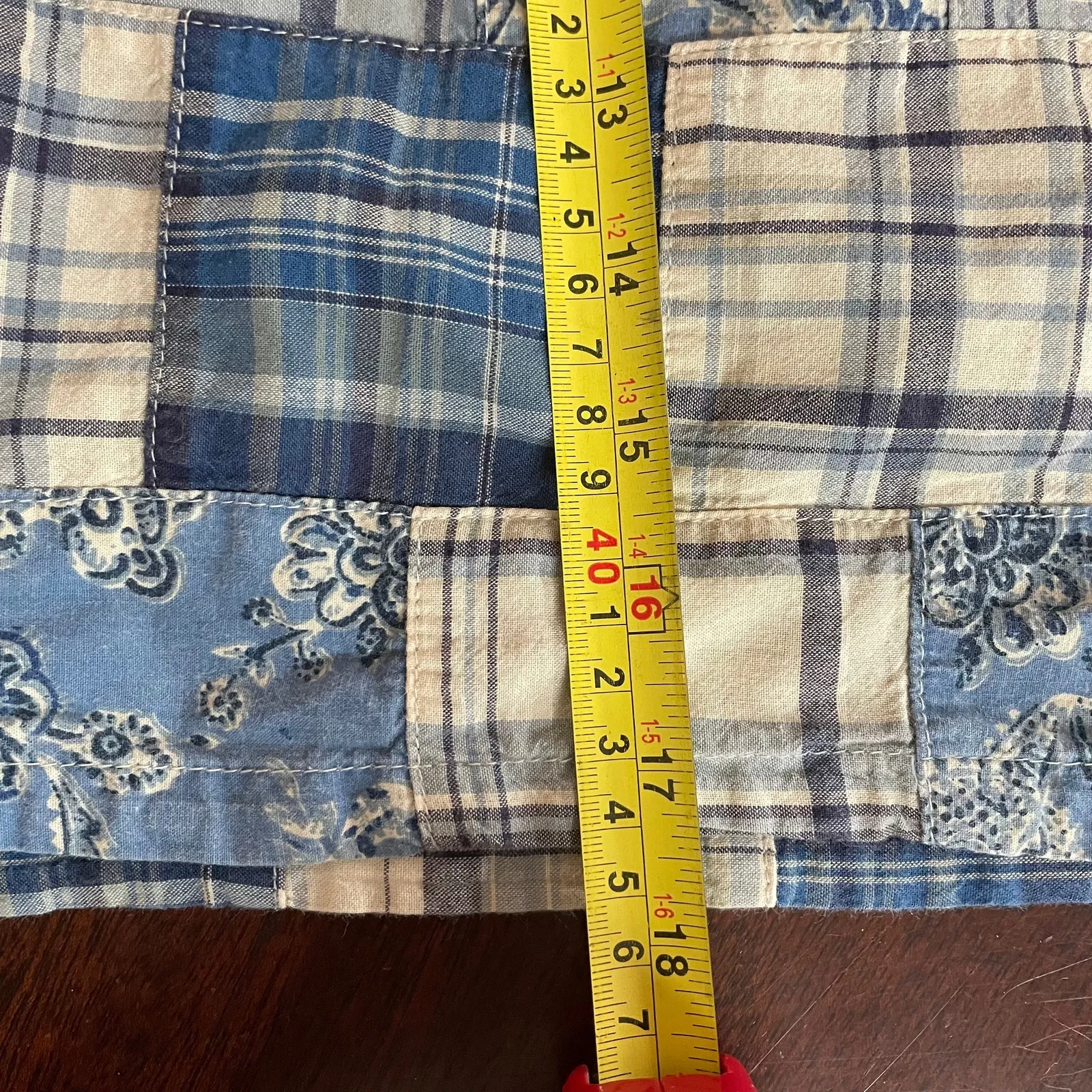 American Living Patchwork Skirt Womens 12 - Image 7