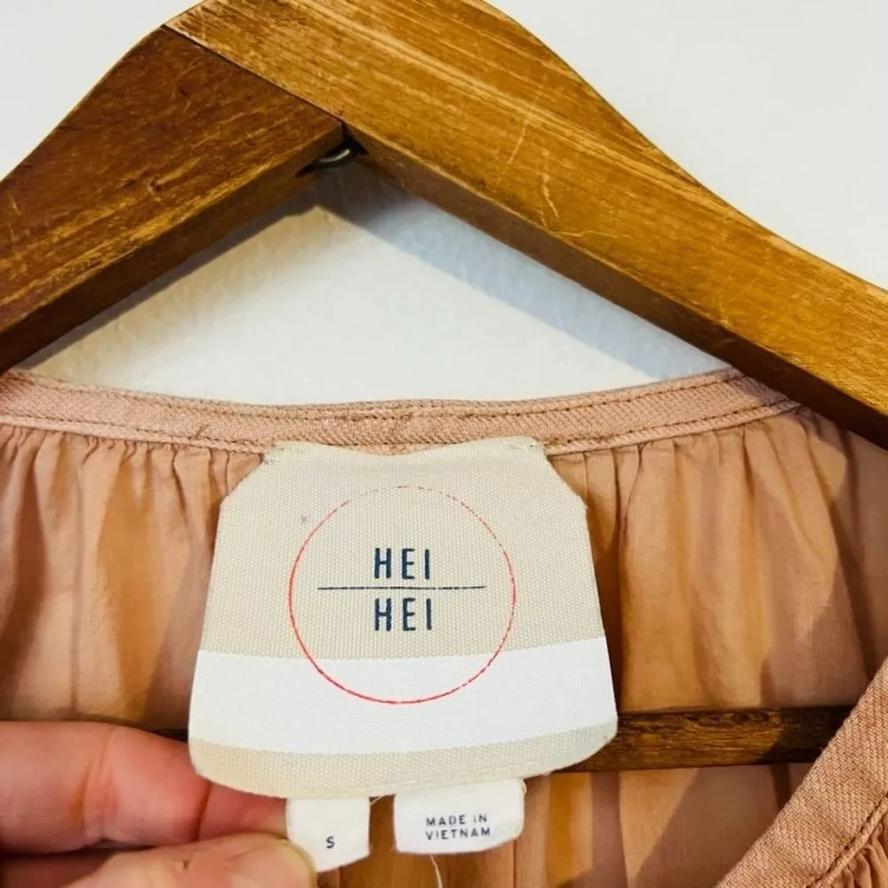 Hei Hei Hilltop Bomber Clay Pink Zip Up Linen Lightweight Jacket - Image 7