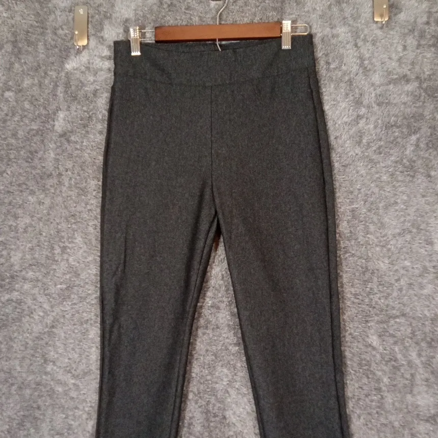 Honeylove Womens Pullover Pants High Waisted Office Work Ponte Size M Gray Size M - Image 3