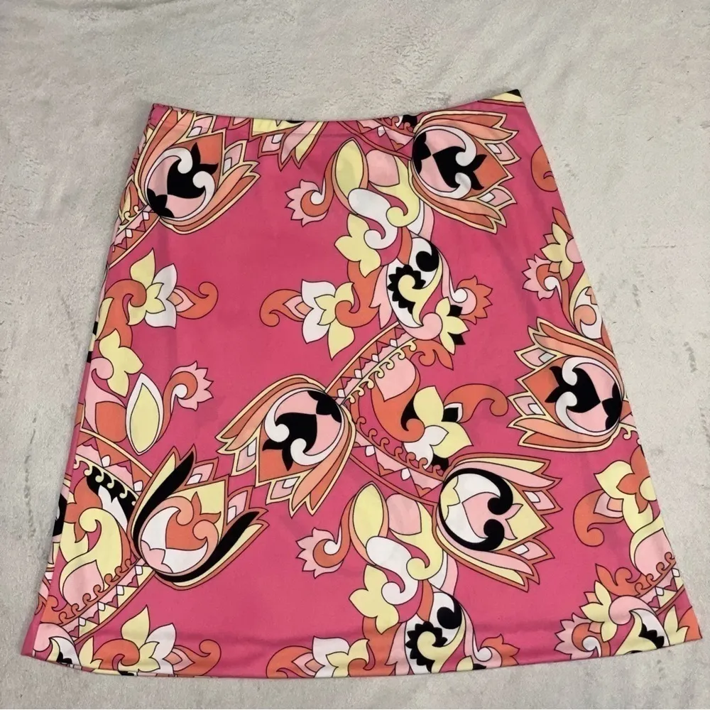 Y2K Pink Floral Mini Skirt Retro A - Image 8