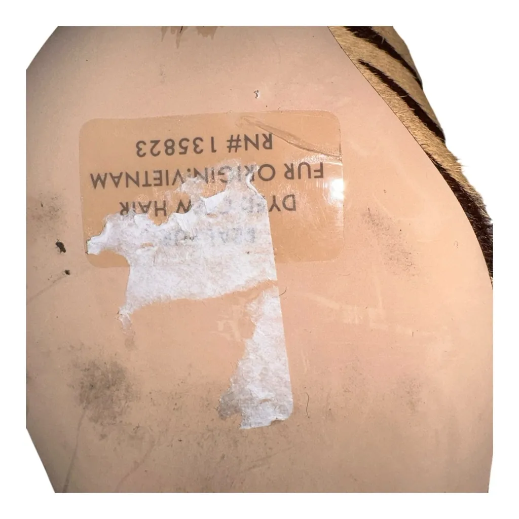 SAM EDELMAN Lizzie Calf Hair Leather Heeled Boot Tiger Striped Women’s 5M/EU 35 - Image 13