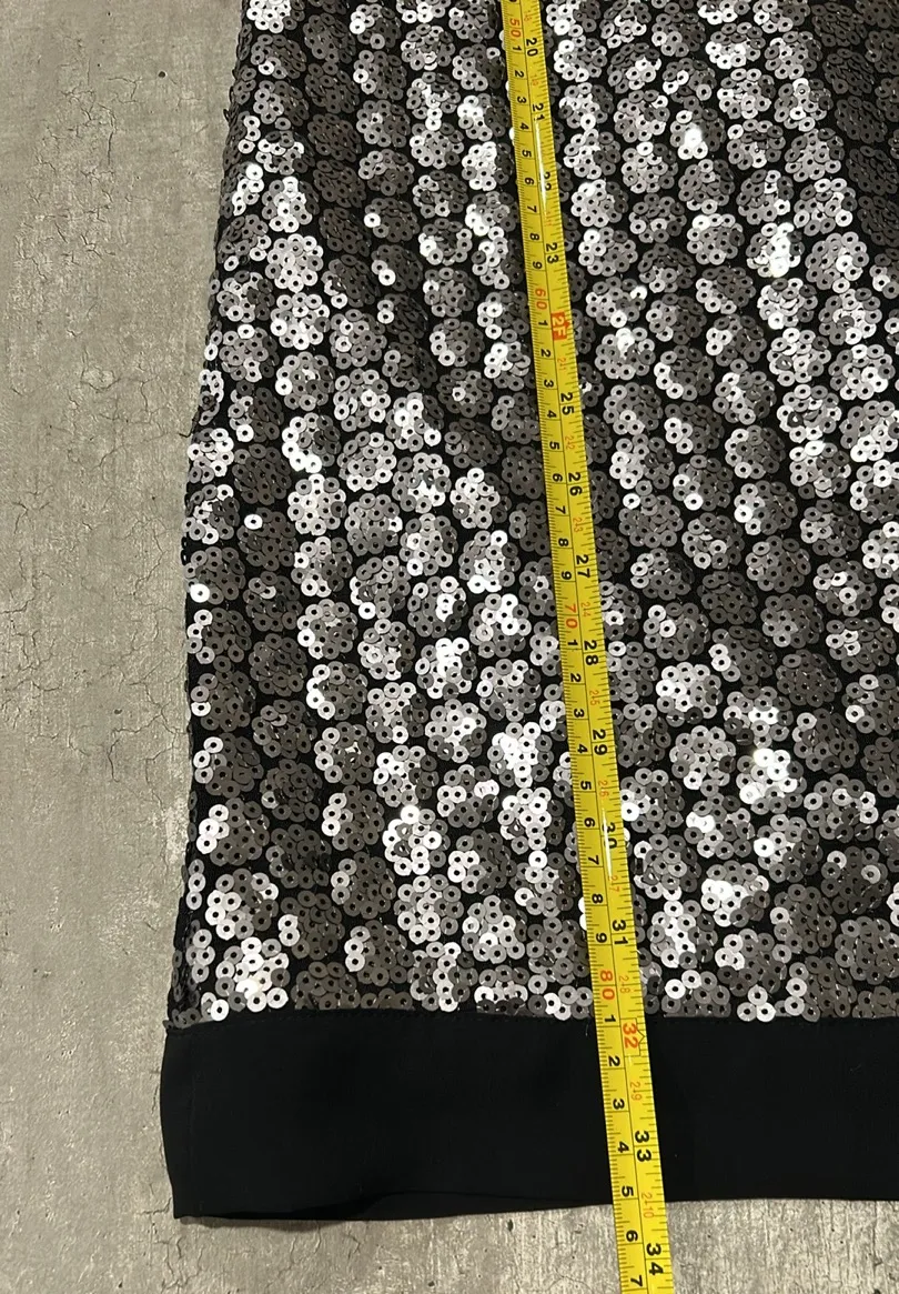 Victoria's Secret Dress Black Skater tie back size S/P - Image 11