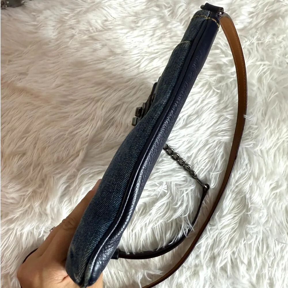 Coach Denim Swagger Swingpack Crossbody - Image 3