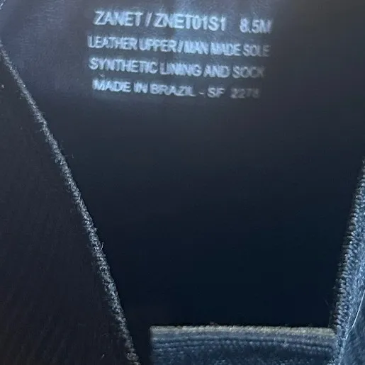 Steve Madden Zanet Women's Boots 8.5 Y2K Chunky Black Lug Sole Combat Goth Moto - Image 9