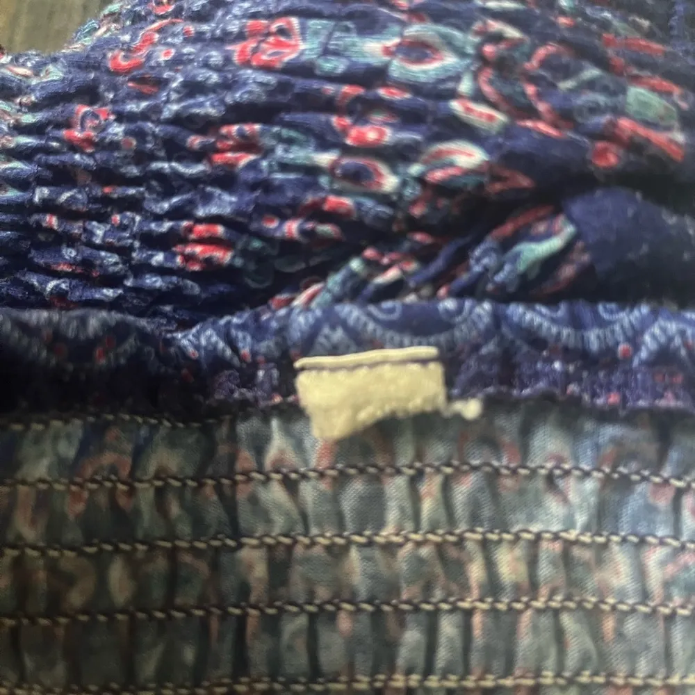 Blue Strapless Top Size XL - Image 5