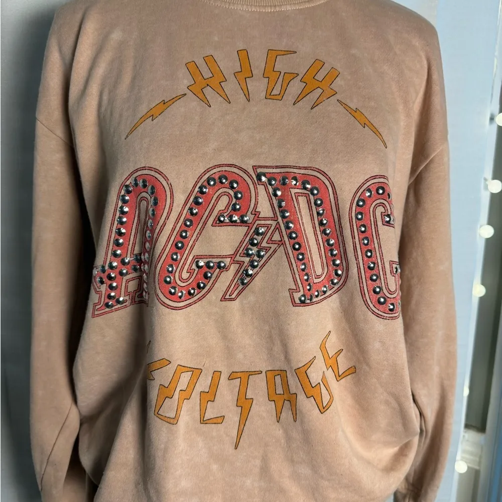 AC/DC High Voltage Graphic Sweatshirt - Image 2