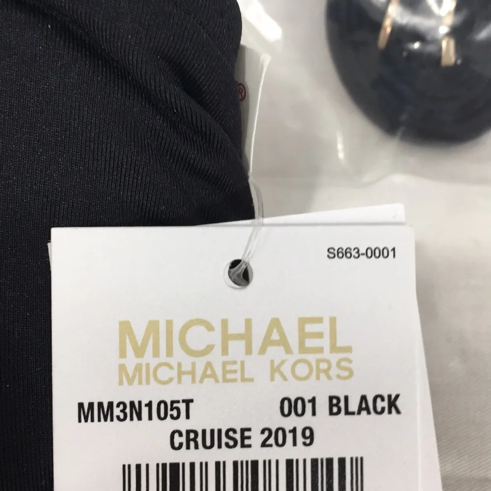 Micheal Kors Lace Up Tankini Black Size XSmall - Image 7