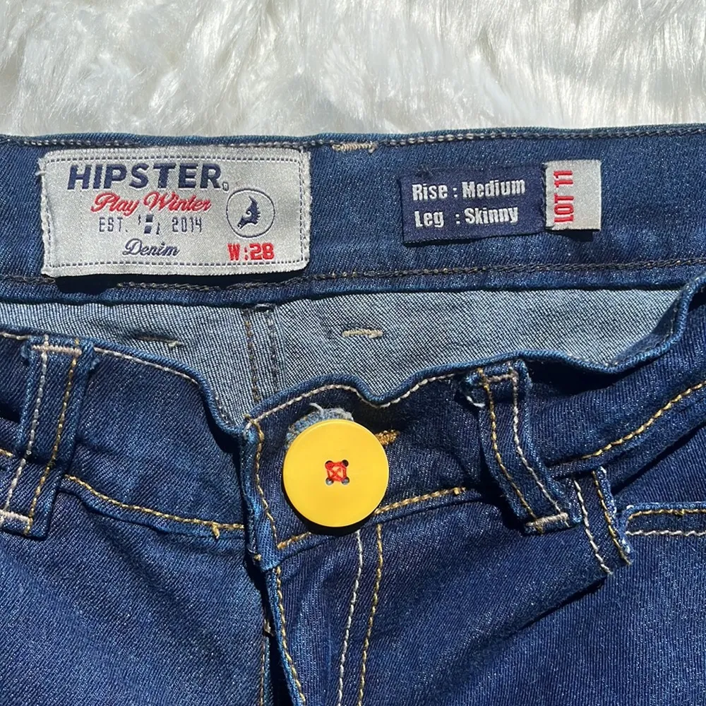 Hipster Play Winter Ankle Jeans Blue Size 28 - Image 5