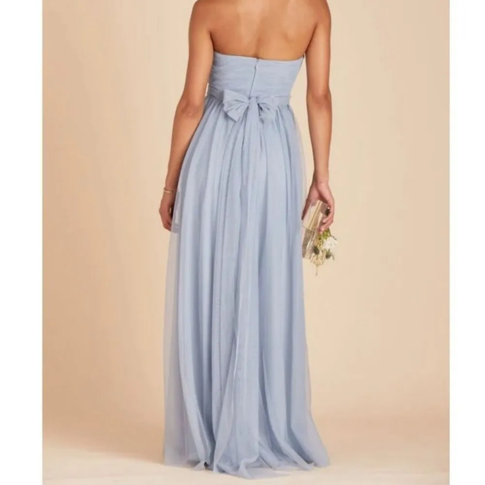 Birdy Grey Christina Convertible Tulle Dusty Blue Dress XS - Image 4