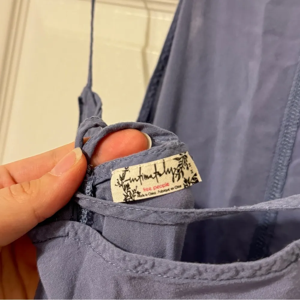 Free People Intimately Side By Side Slip Dress Side Cut Outs Size Medium - Image 5