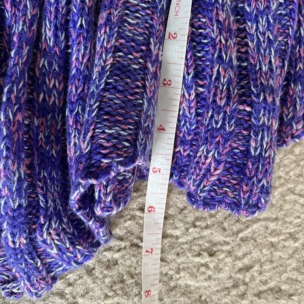 Mermaid Snuggle Blanket Purple pink white Adult Size Tail Knit Sleeping Bag - Image 7