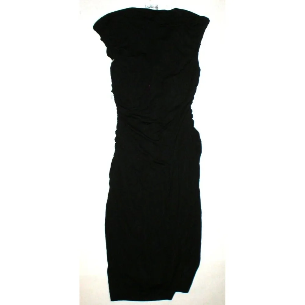 New Womens 2 NWT Designer Dress Philosophy Di Alberta Ferretti 38 Black LBD Nice - Image 6