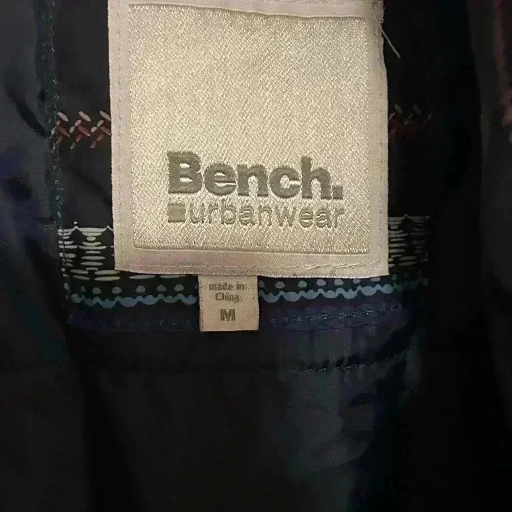 Bench Women's Puffer Jacket Blue Size M Winter Mid-Length Full Zip- Fox - Image 5