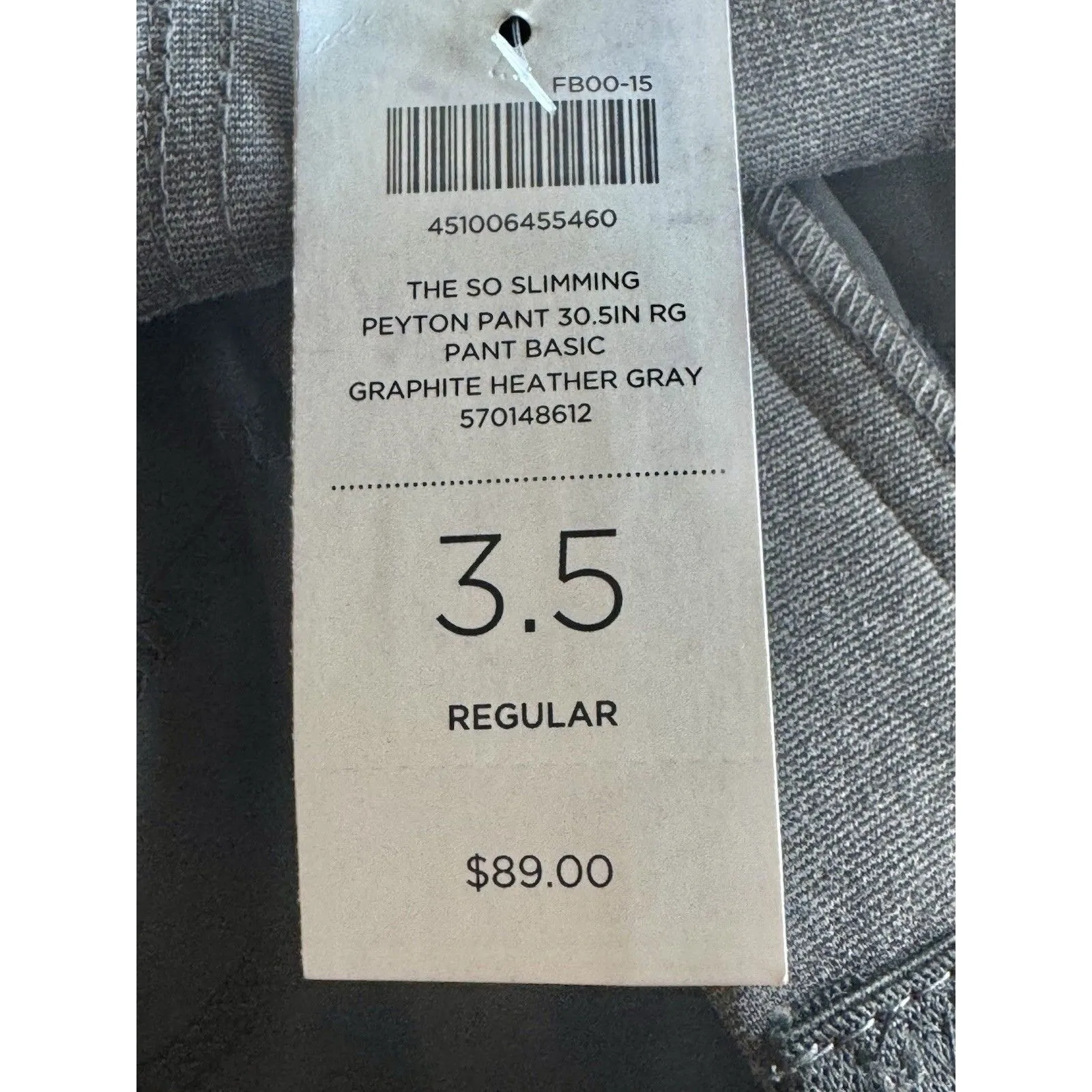 So Slimming By Chico's Womens Peyton Pant Sz 3.5 Sz 18-20 Office Siren Work - Image 10