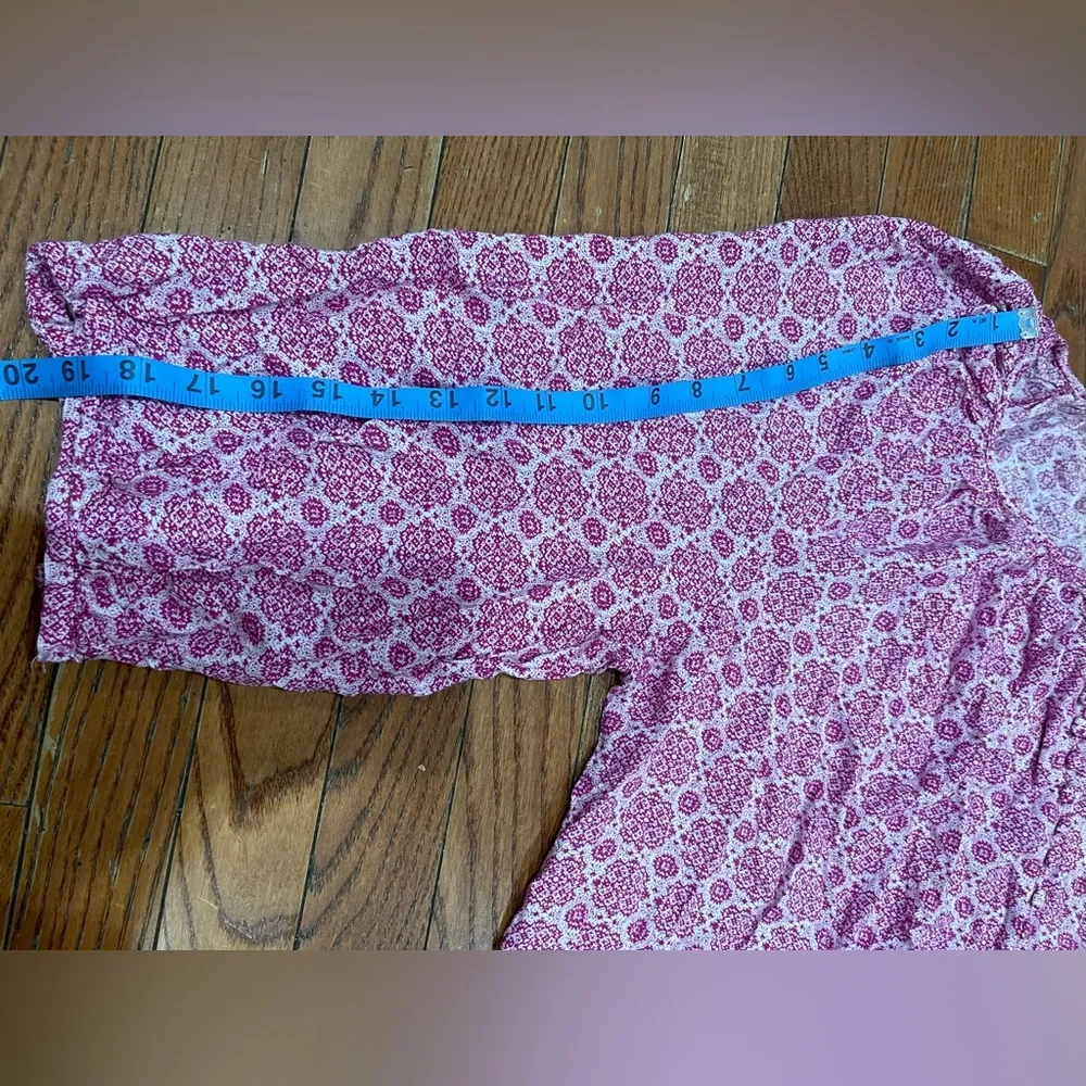 Willi Smith Pink Floral Blouse - Image 7