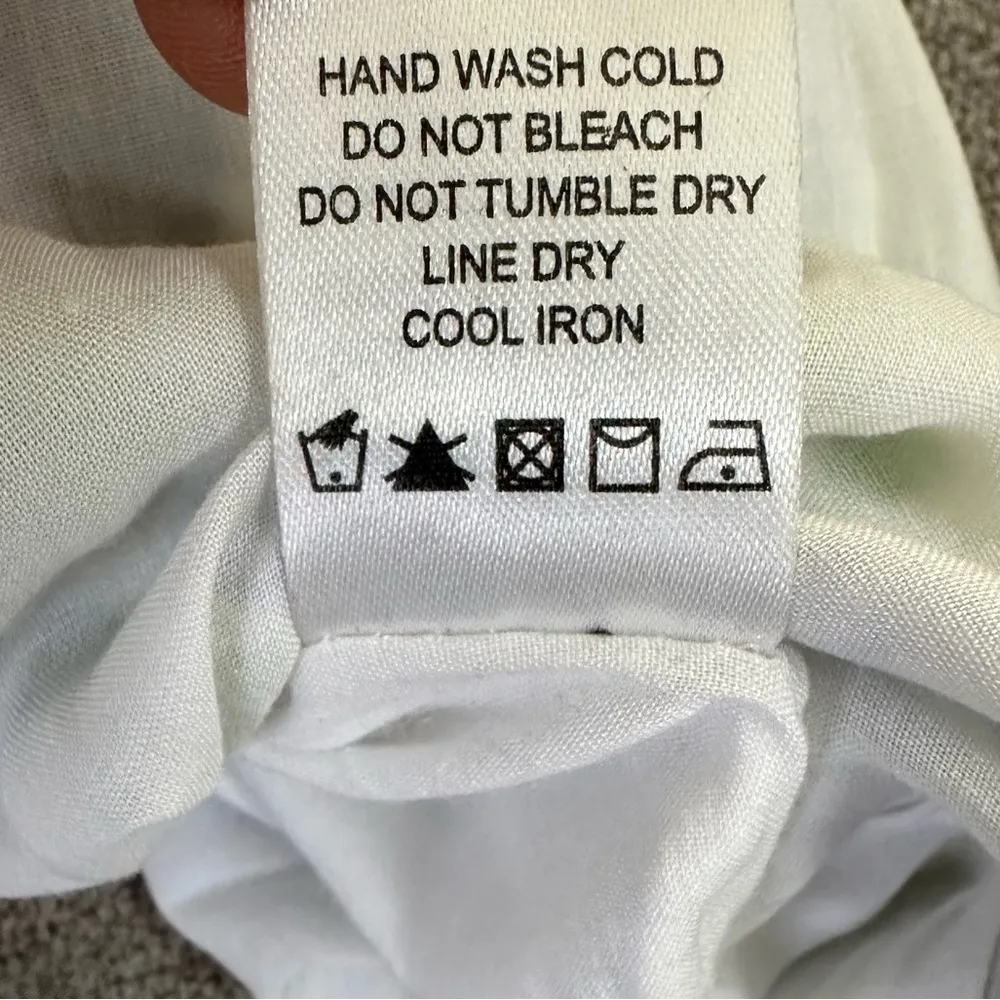 PRIVACY PLEASE White Floral Cropped Jumpsuit Size XXS - Image 16