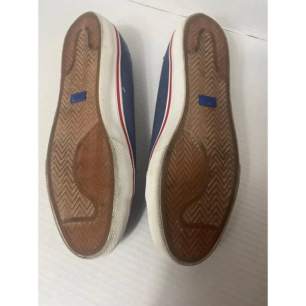Keds Jump Kick Rib Knit‎ Lace
Up Sneakers Navy Canvas size 9 - Image 7