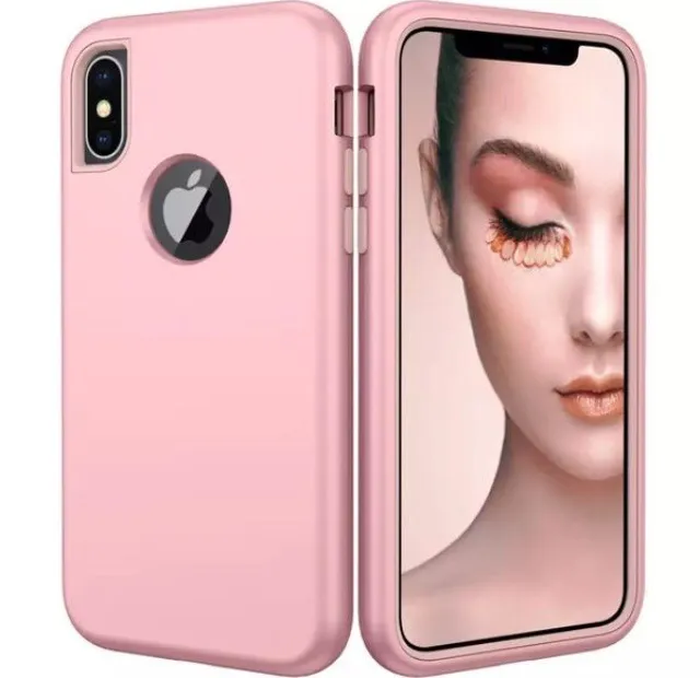 iPhone XS Max Stylish Bumper Durable Full Cover Shock Defender Armor Case - Image 3