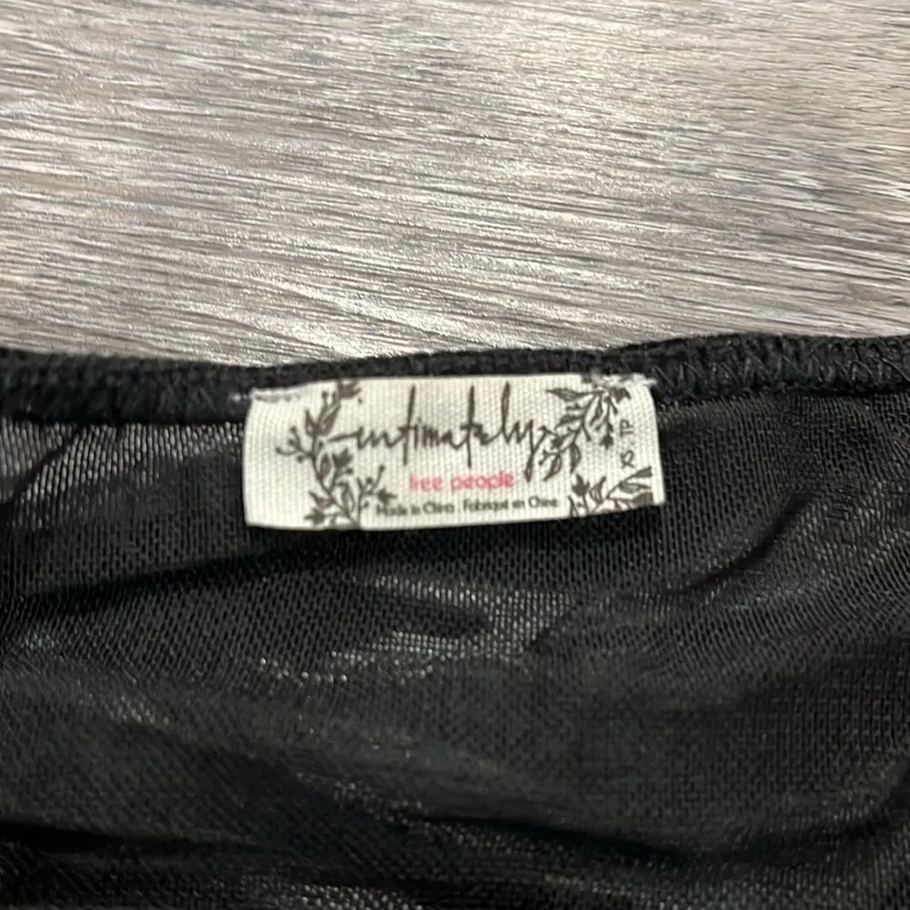 Free People NET Zebra Black Mesh bodysuit - xs ($68) - Image 9