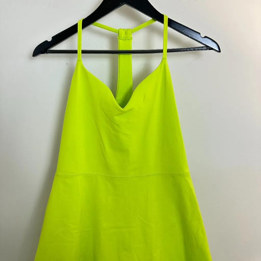 SPIRITUAL GANGSTER Jet Active Mini Dress in Lime Green Size Small - Image 5
