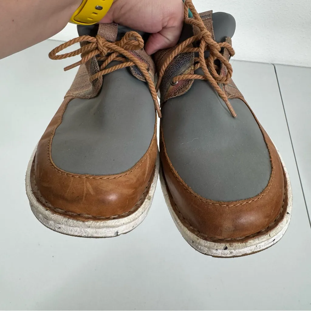 Justin‎ Womens Vista Gray Casual Shoes Size 9.5 - Image 4