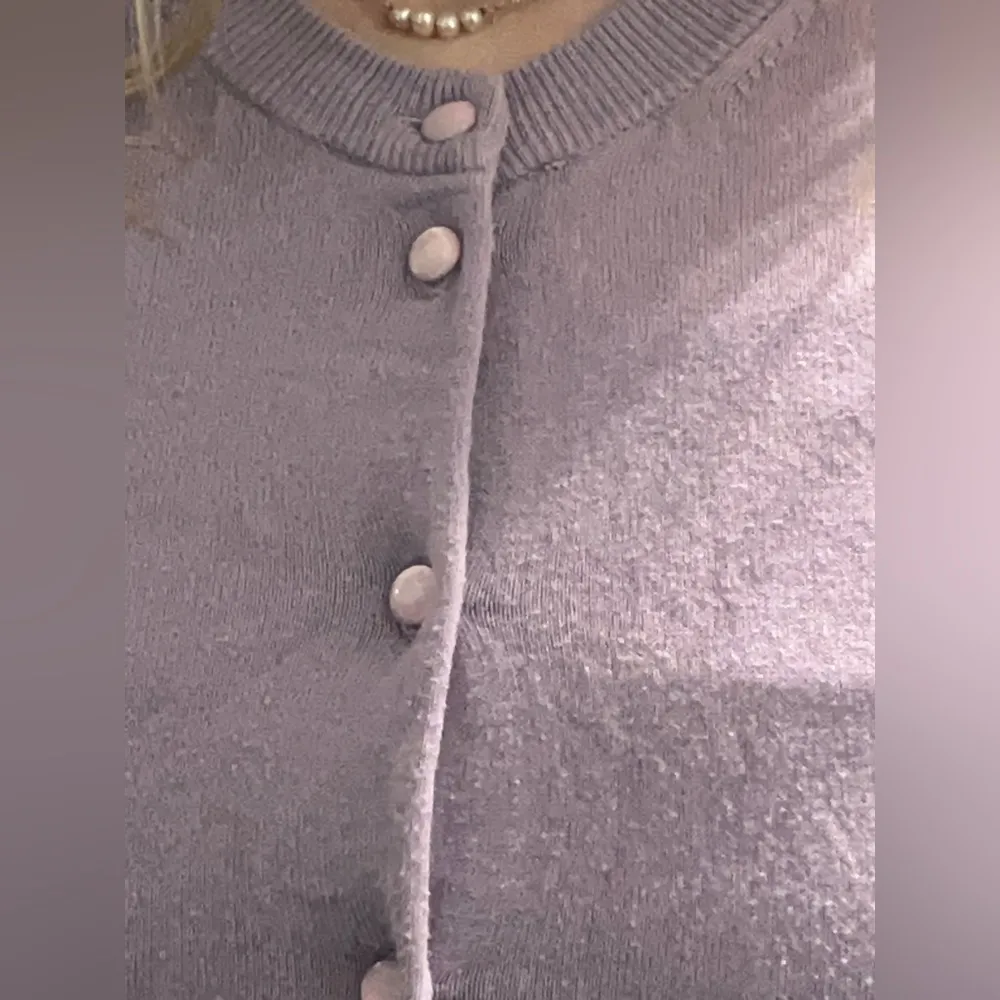 J.Crew Light Purple Cardigan - Image 3