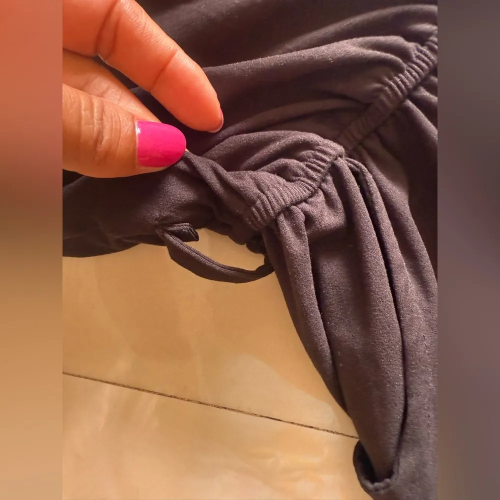 Mia Rose Brand Women’s Jumpsuit wide leg Strapless with pockets elastic waist Black Size undefined - Image 6