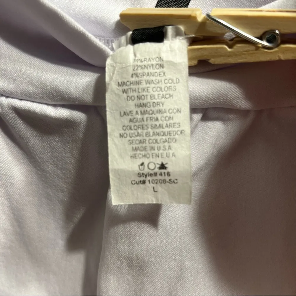 MOA USA White Cropped Ankle Pants Versatile Style Size L - Image 6