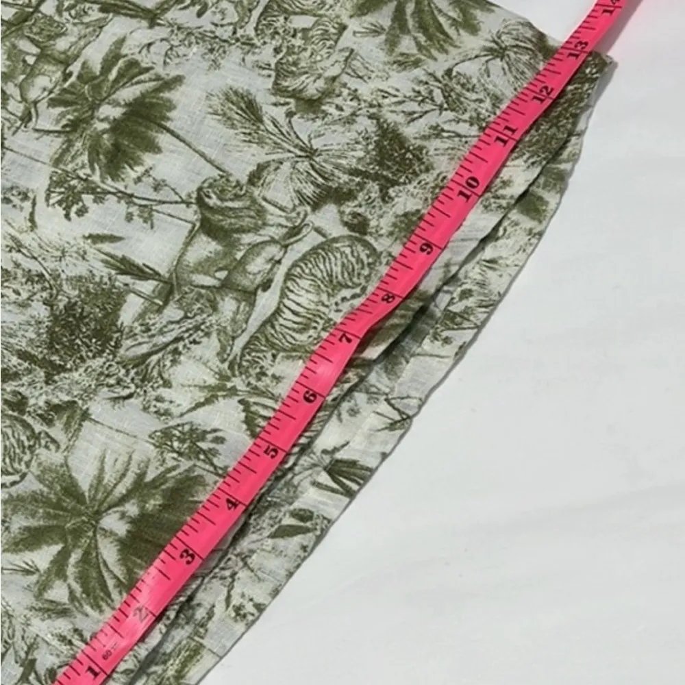 Rachel Zoe Linen jungle Wide Leg Pants - Image 11