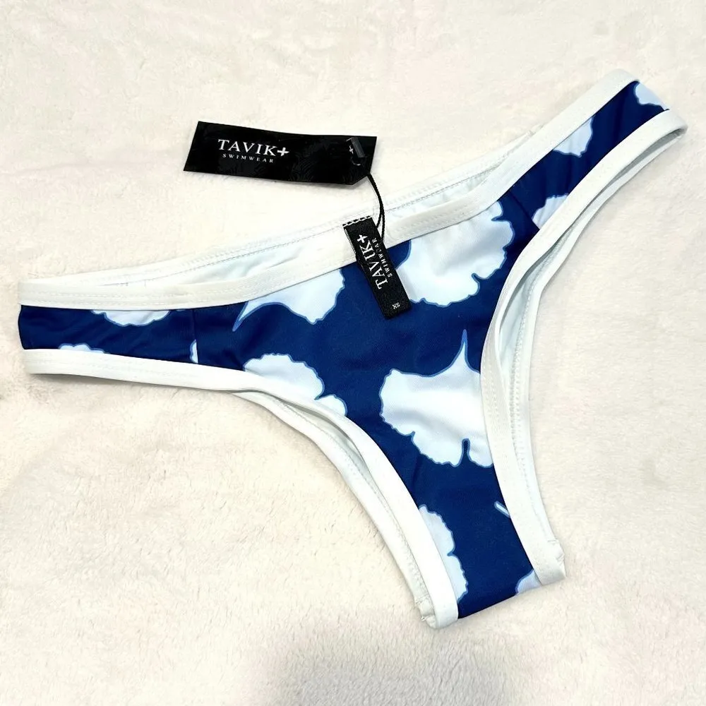 NWT Tavik Jayden Moderate Swim Bottom Belle Cobalt - Image 2