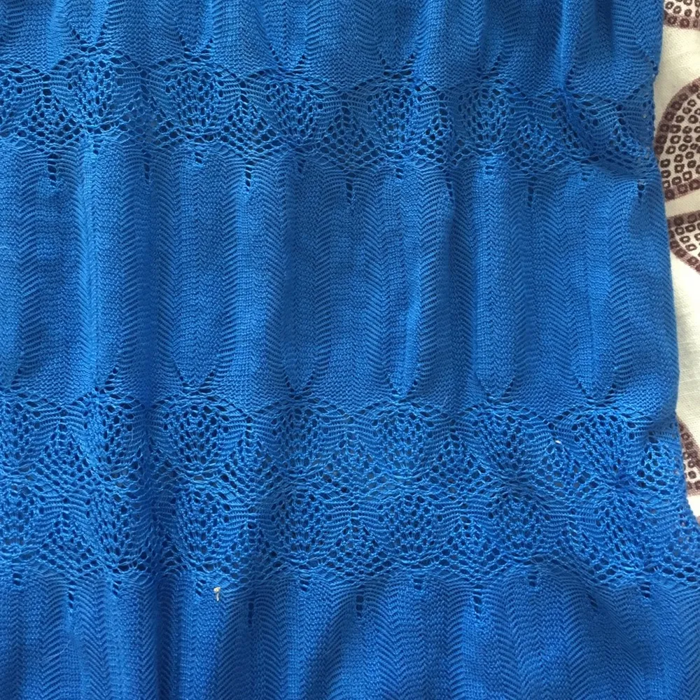 🆕 Ladakh Sheer Blue Top Size Small - Image 4