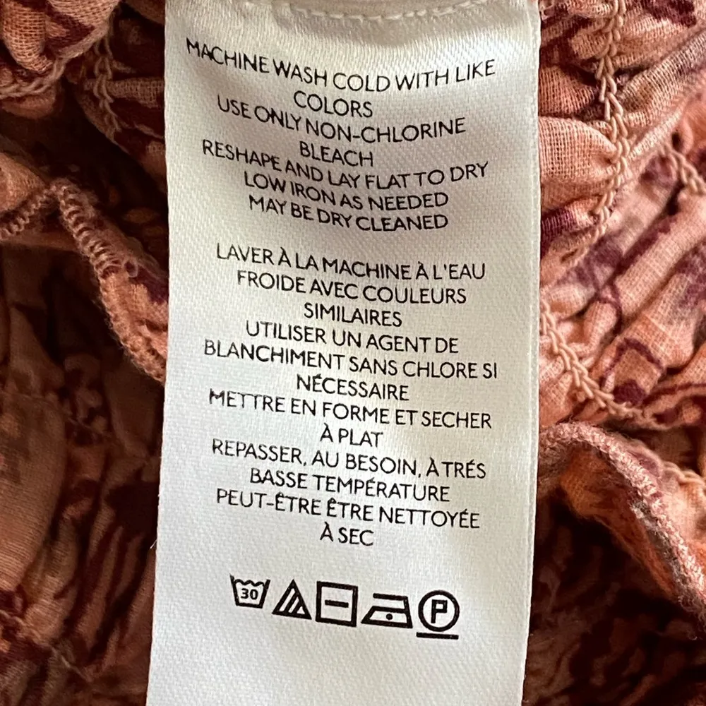 Free People Smock it to Me Long Sleeve Mini Dress - Size Medium NWT - Image 9