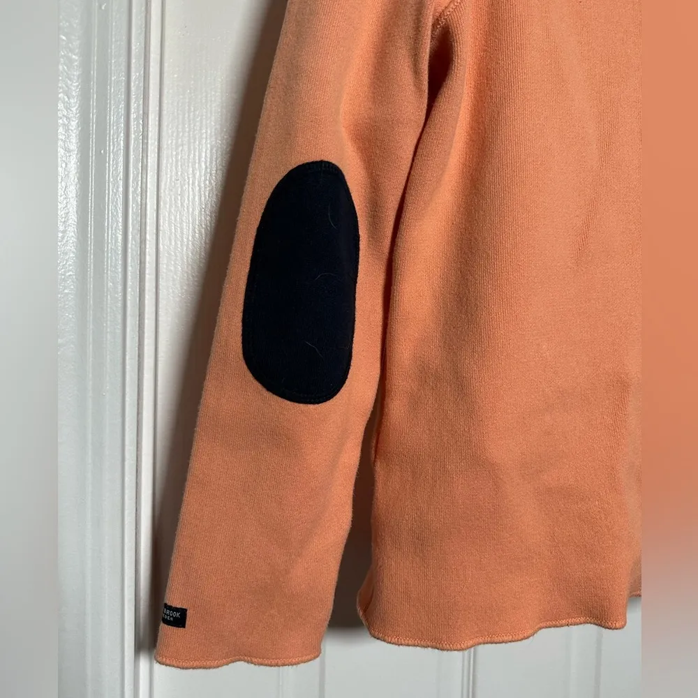 Vintage Holbrook Sweden Orange 100% Cotton Long Sleeve Button Up Novelty Sweater Size L - Image 8