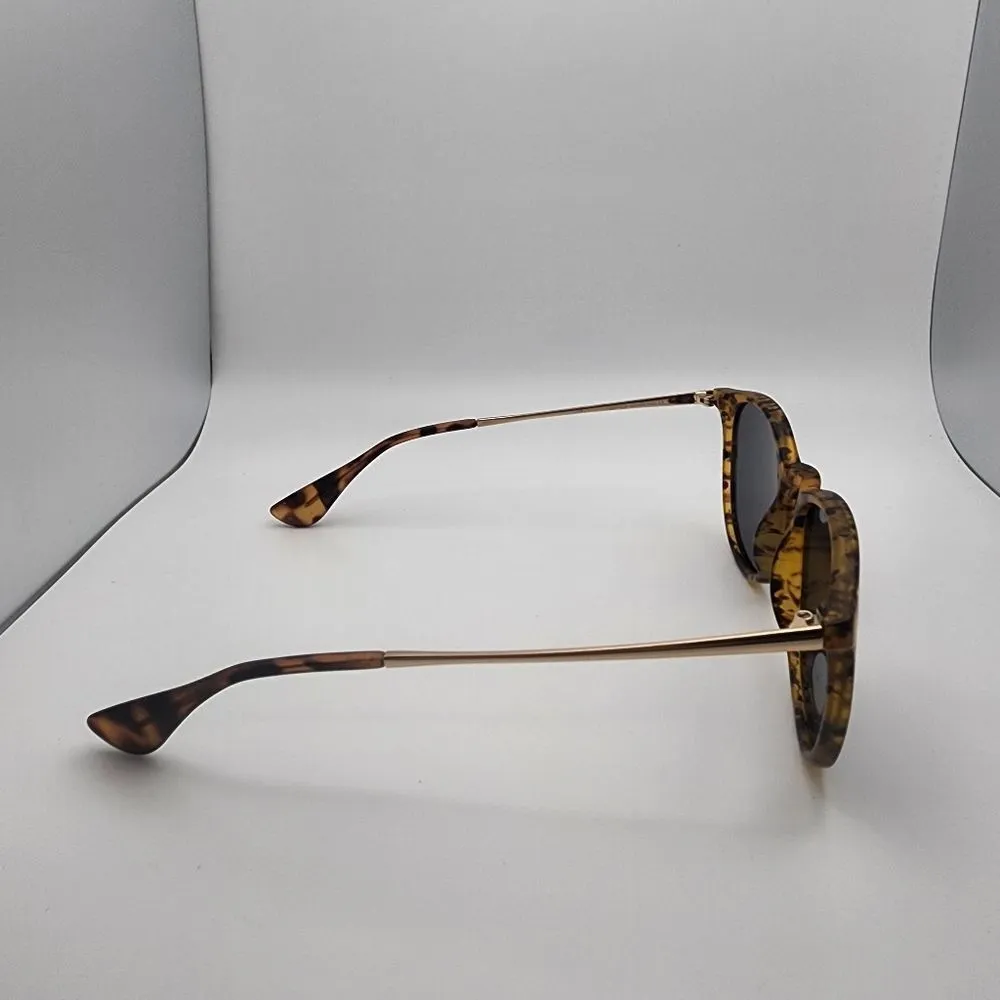 Sungait Tortoiseshell & Gold Sunglasses - Image 8