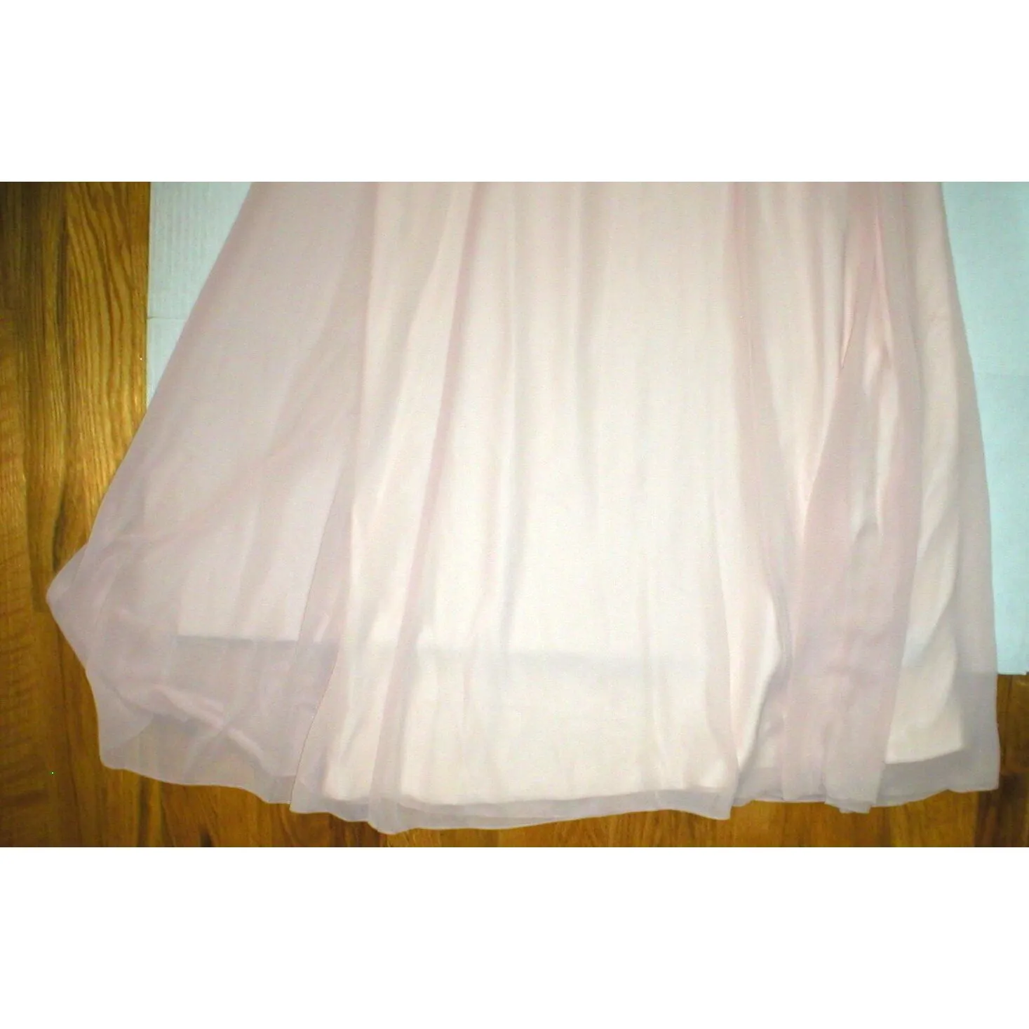 New Womens 4 NWT Ralph Lauren Dress Evening Gown $230 Pink Strapless Straps Long - Image 2