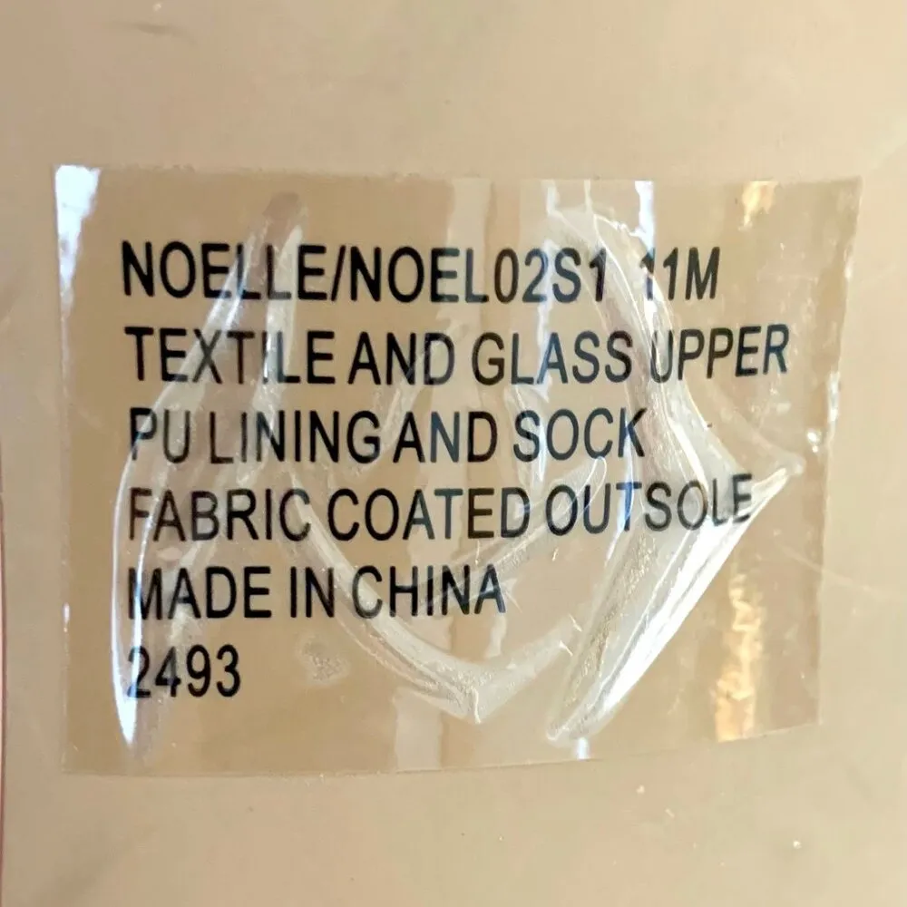 Steve Madden Noelle Glass Rhinestone Embellished Strappy Stiletto Heels Size 11 - Image 9