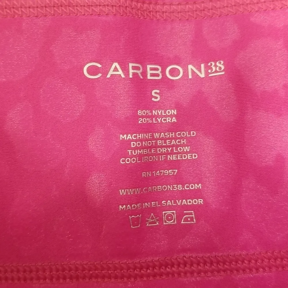 💕CARBON38💕 Leopard Takara Shine Set Action Bra 2.0 + High Rise F/L Legging NWT - Image 16