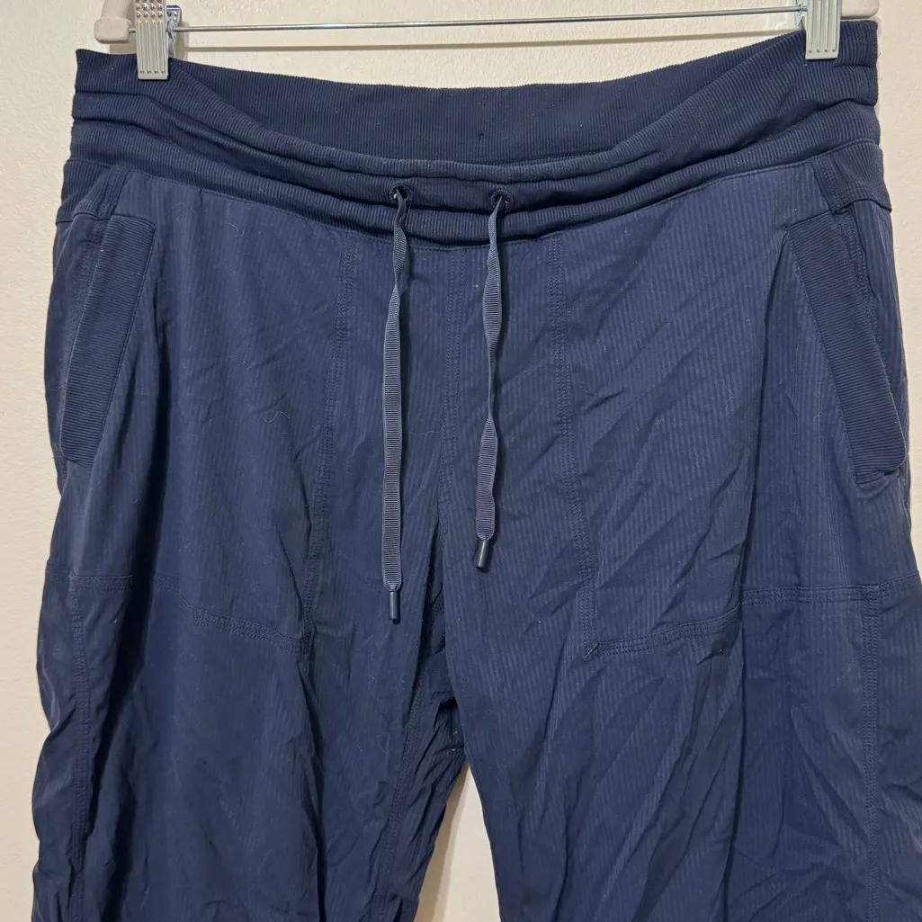 Lululemon Dance Studio Pant Size 12 Wide Leg Lined 30” - Navy Blue - Image 2