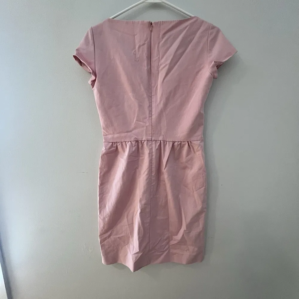 Boutique Moschino Size Small / 6 Pink Sweetheart Cotton Dress - Image 4