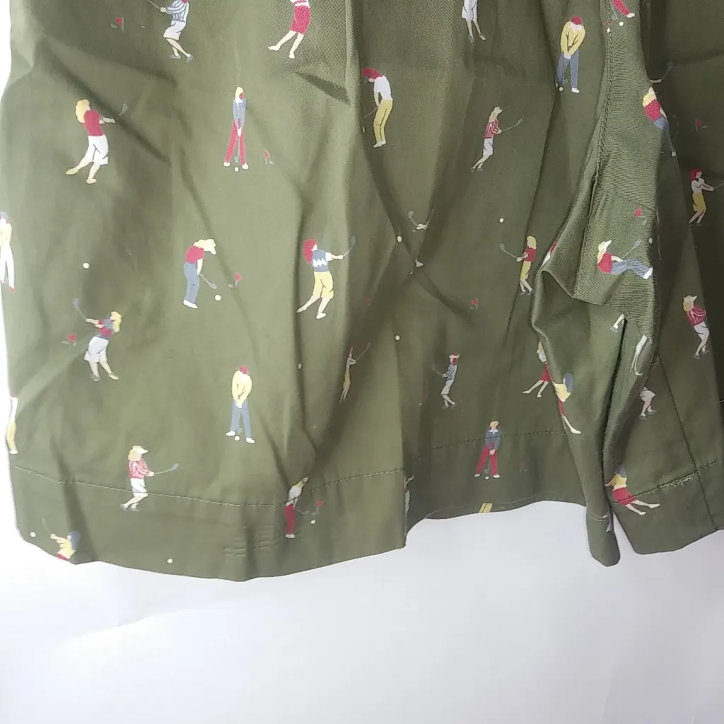 Liz Sport Golf 12 Olive Cotton Shorts - Image 2