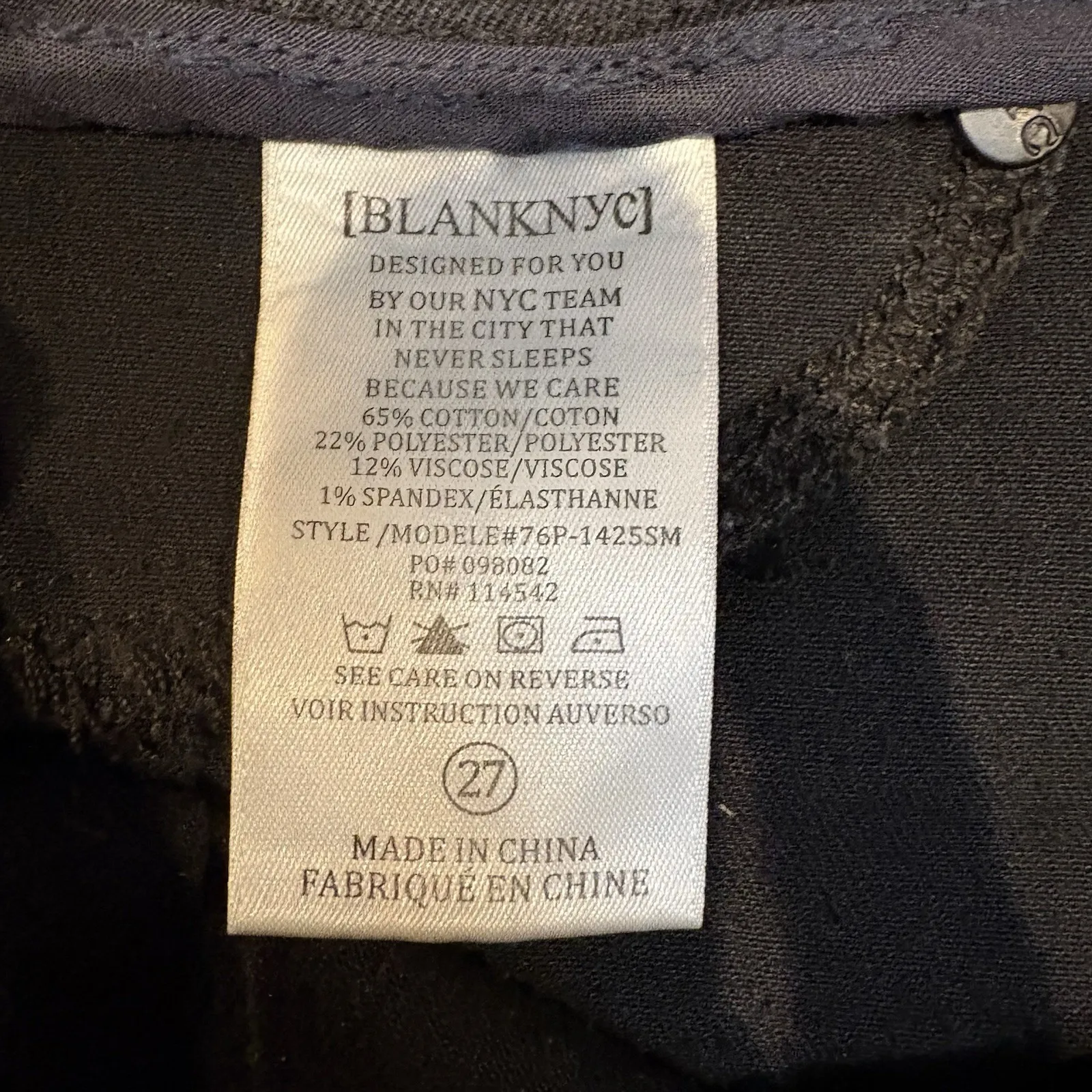 BLANK NYC Denim Belle Super Bell Bottom Flare Pull - Image 5