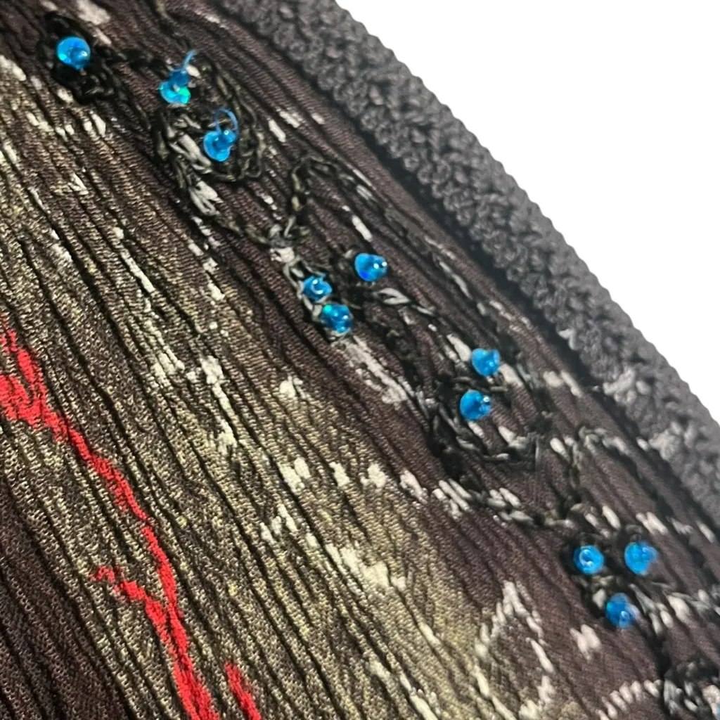 Greater Good Women's S/M Chic Asymmetrical Sequin V - Image 4