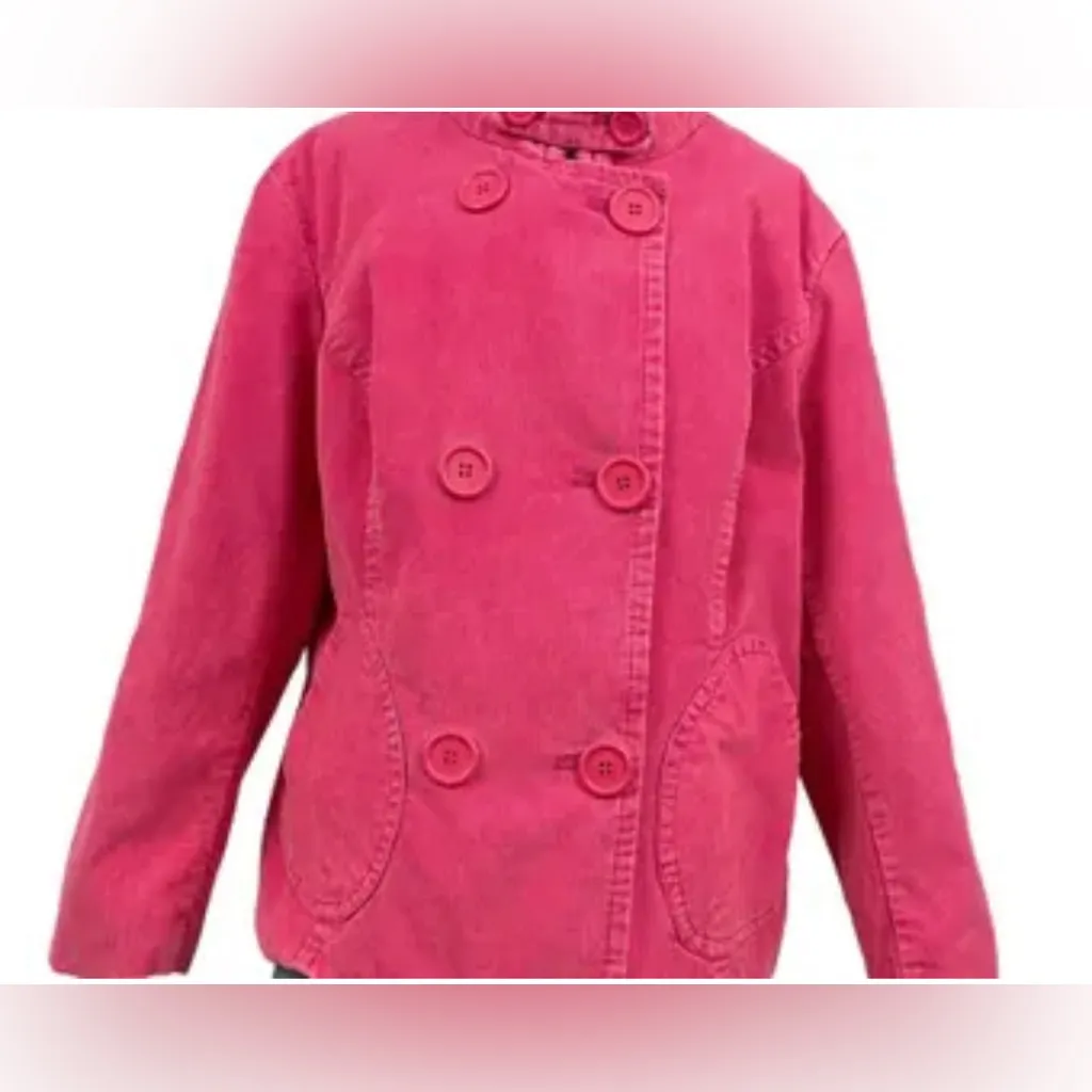 Mossimo WomenFront Button Collar Corduroy Pink Double - Image 2