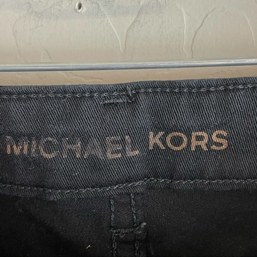 Michael Kors sz 10 Zip-pocket Skinny Jeans, Black - Image 6